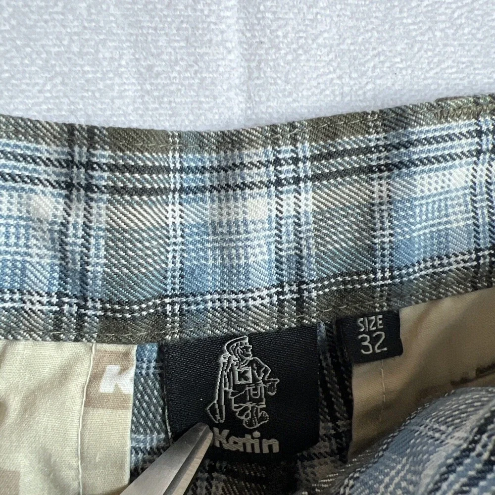 KATIN Shorts‎ Mens 32 Surf USA Classic Chino Short Plaid 9